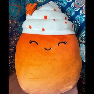 Kendla the pumpkin spice latte 14” squishmallow